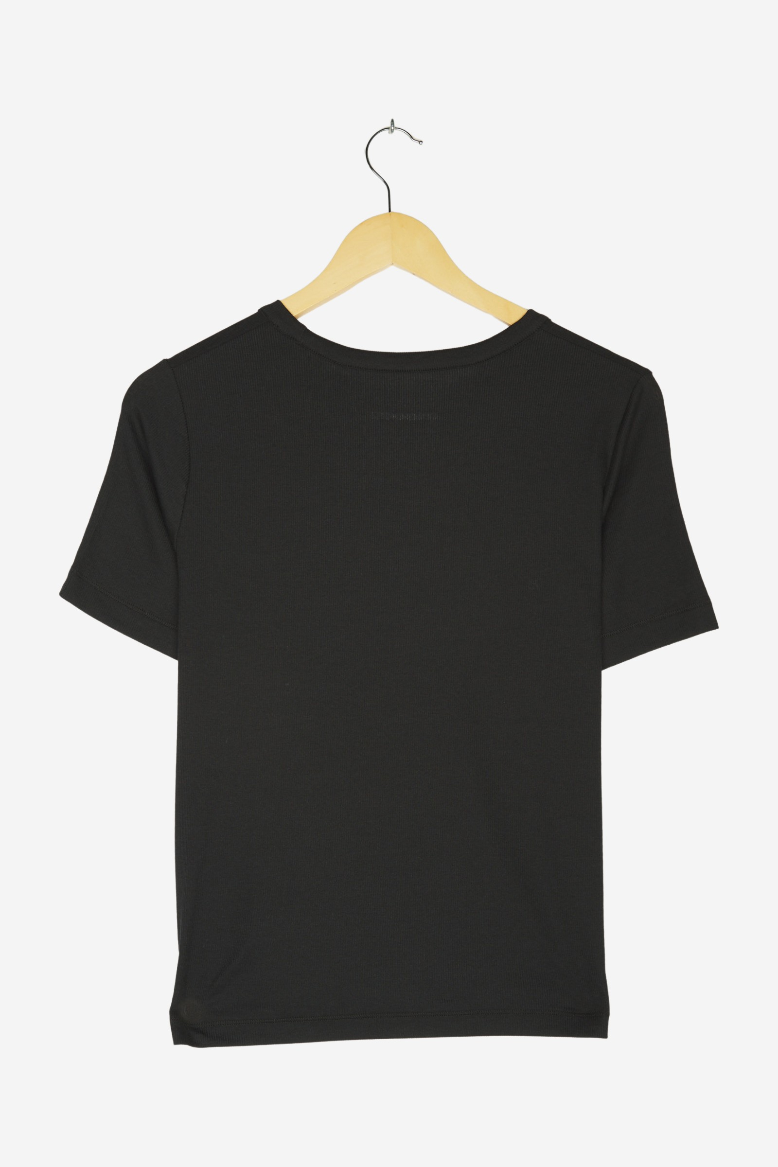 Ripp T-Shirt Regular Fit aus TENCEL™ Lyocell Mix