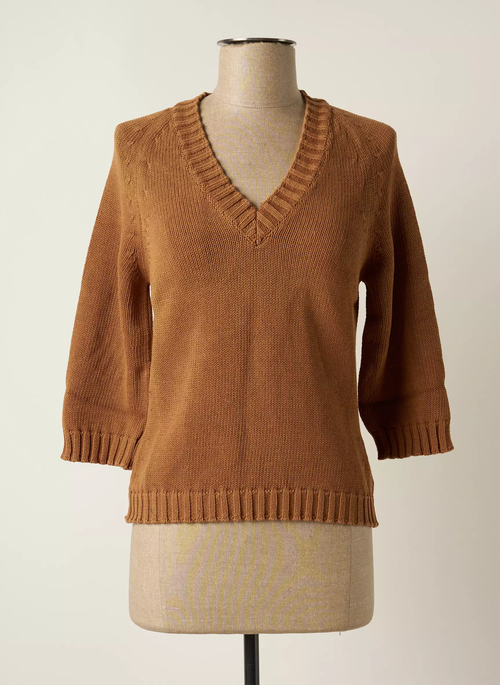 Stefan Green Pulls Femme couleur marron