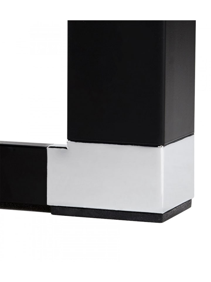 KADIMA DESIGN Schreibtisch aus Holz und Metall | Modern Geradlinig in Braun-Schwarz günstig kaufen