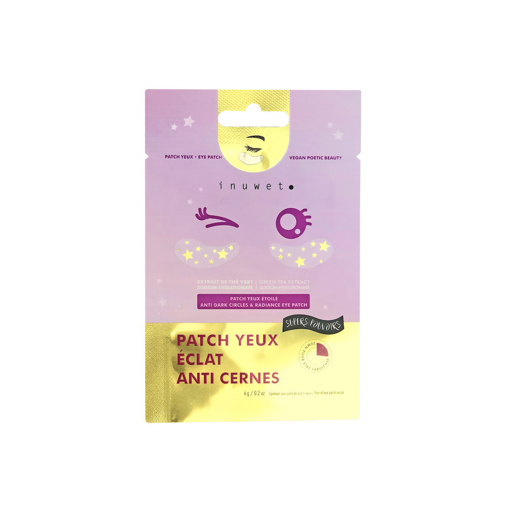 Inuwet PATCH POUR LES YEUX / ANTI-CERNES & ECLAT Masque yeux