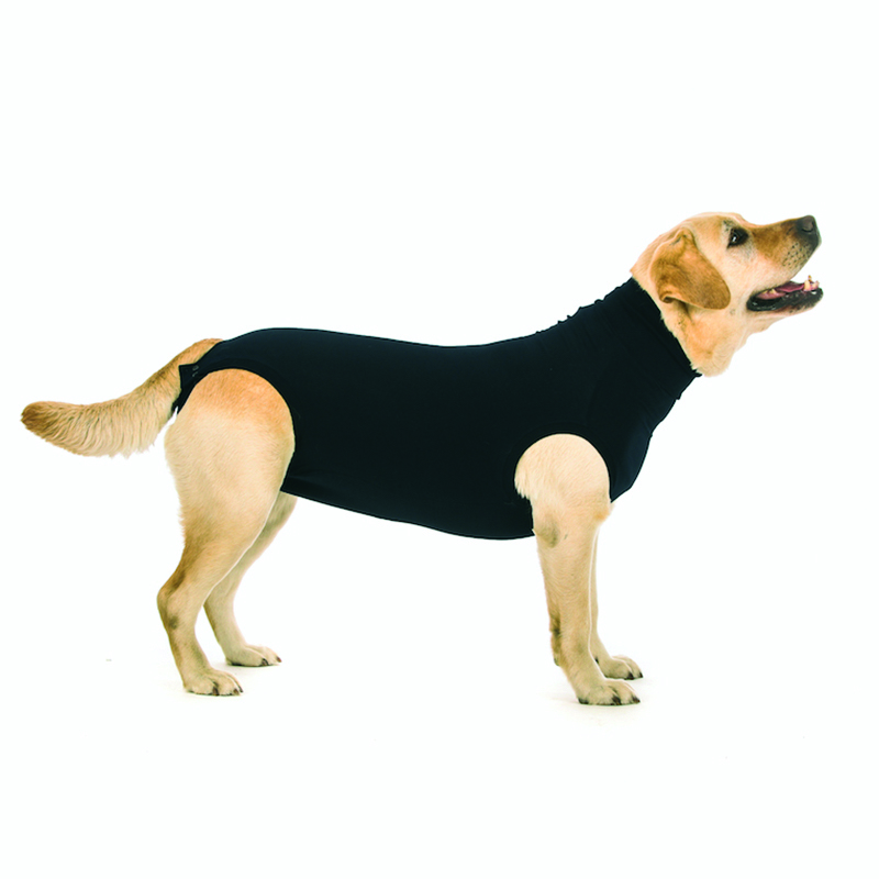 Trovet Hundepullover Trovet Hundebody Recovery Suit schwarz L