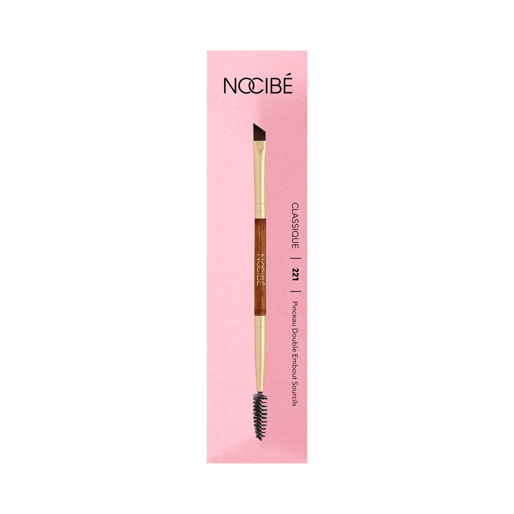 Nocibé Classique - Pinceau Double Embout Sourcils - 221 Pinceau Sourcils