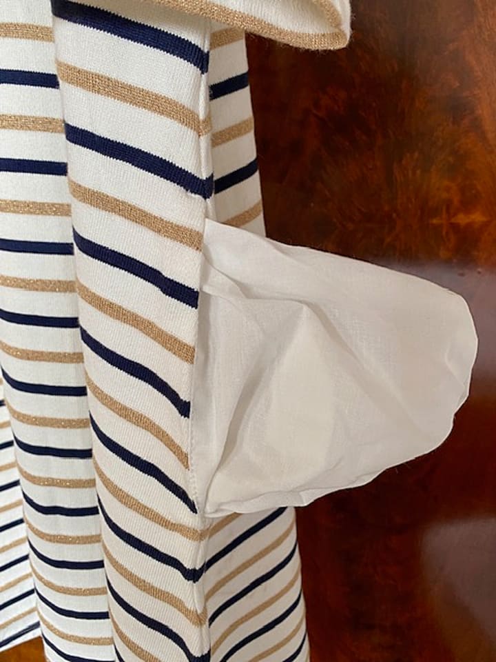 PETIT BATEAU Kleid in Creme günstig kaufen S