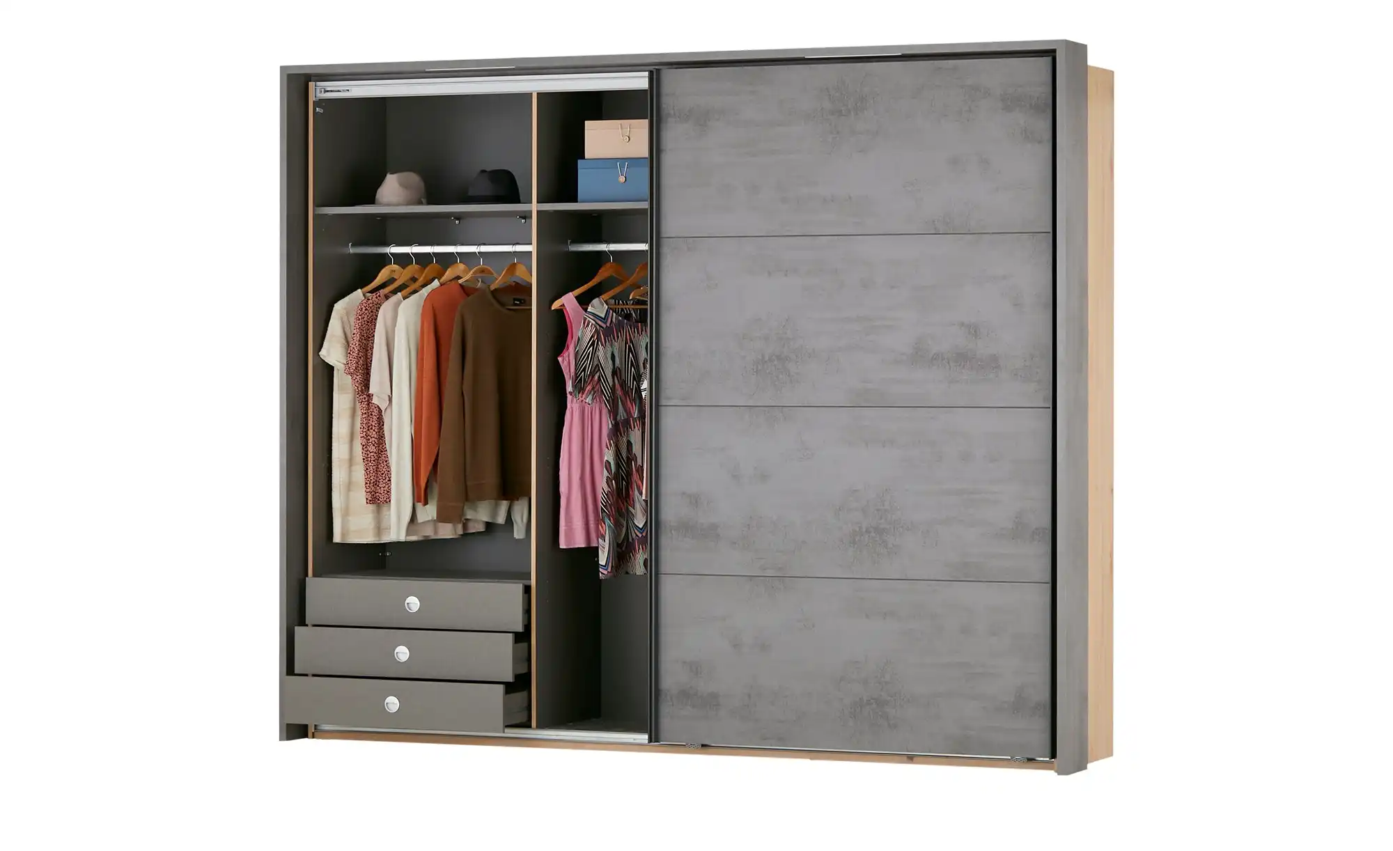 Schwebetürenschrank, 2-türig