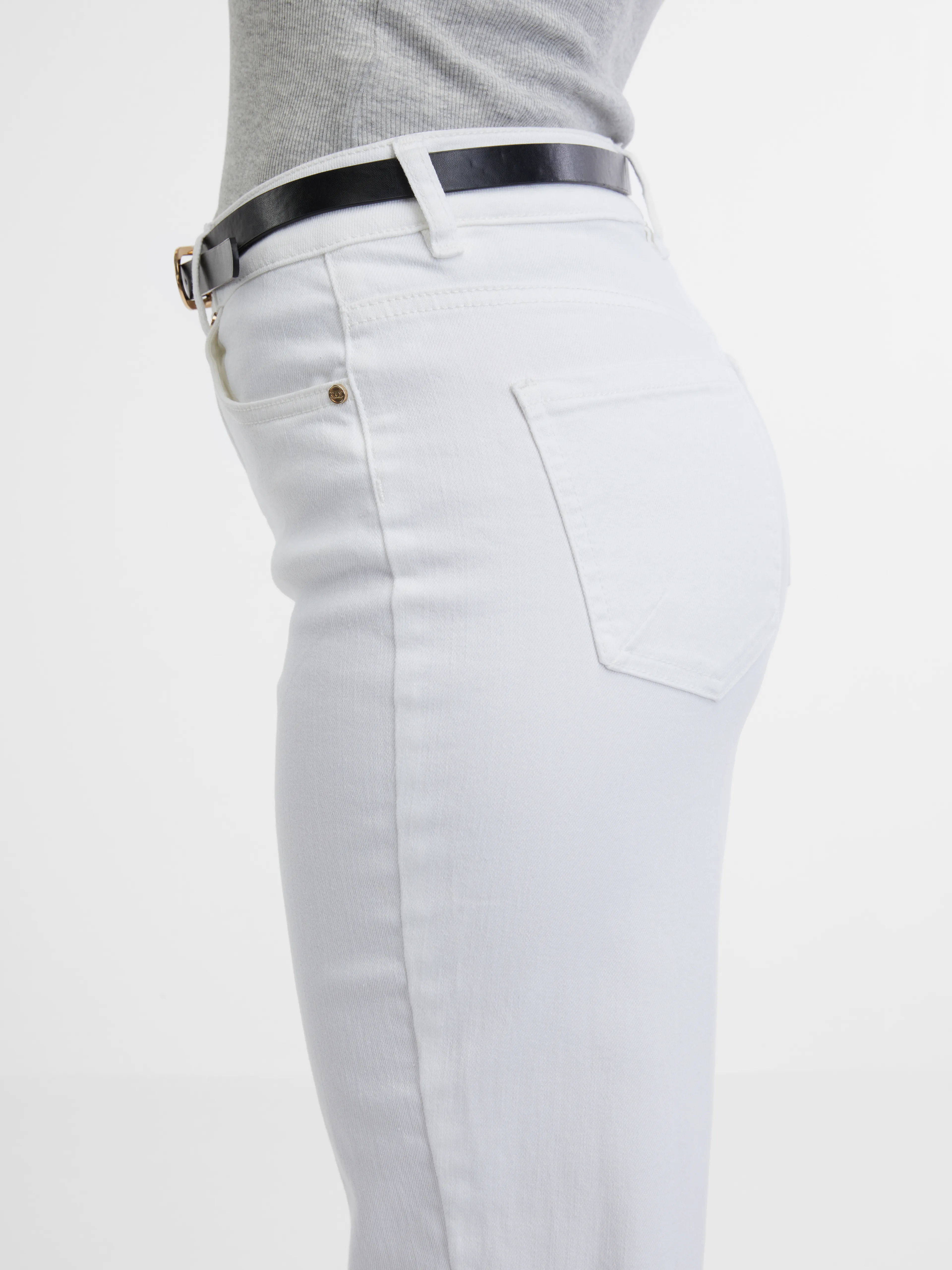 Weiße Mom-Jeans ORSAY