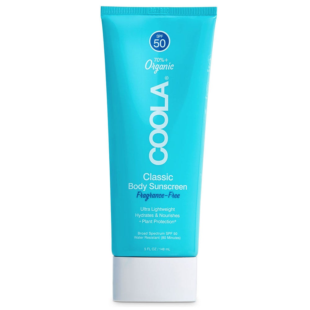 COOLA Classic SPF50 Body Lotion Fragrance-Free 148 ml