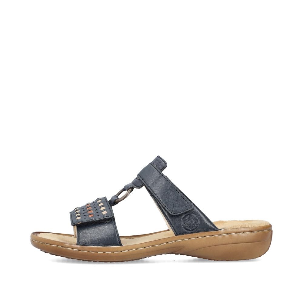 RIEKER Klassische Sandalen blau