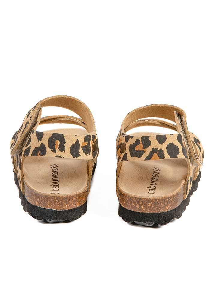 BABUNKERS Family Sandalen in Beige/ Braun günstig kaufen