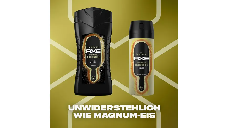 AXE Duschgel Magnum Gold Caramel Billionaire 250 ml