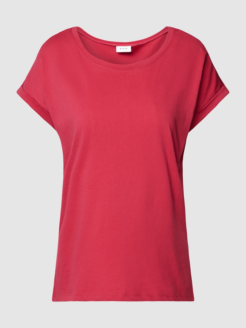 T-Shirt mit Rundhalsausschnitt Modell 'DREAMERS PURE' in rot