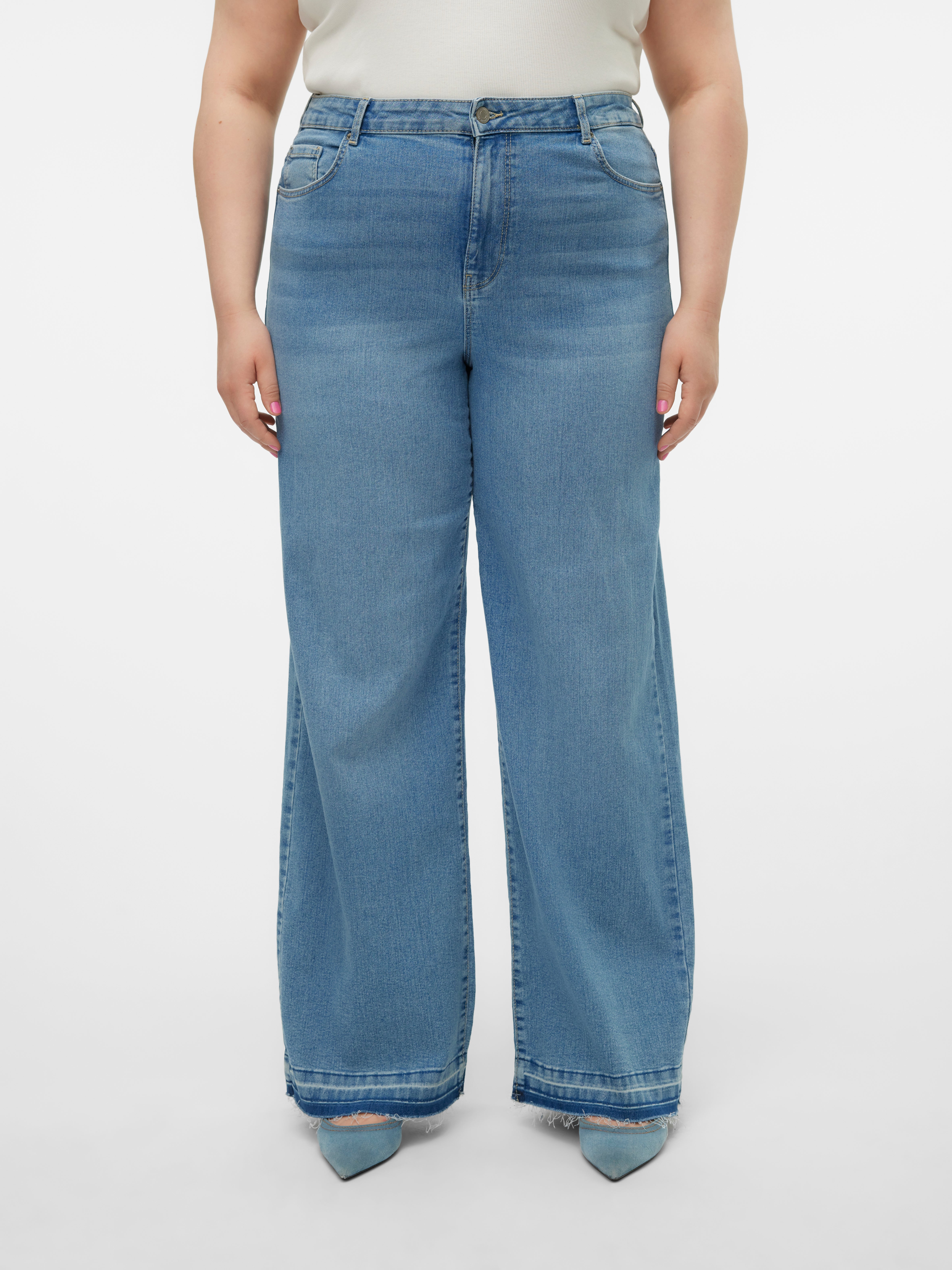 VMCKATHY Hohe Taille Locker geschnitten Jeans