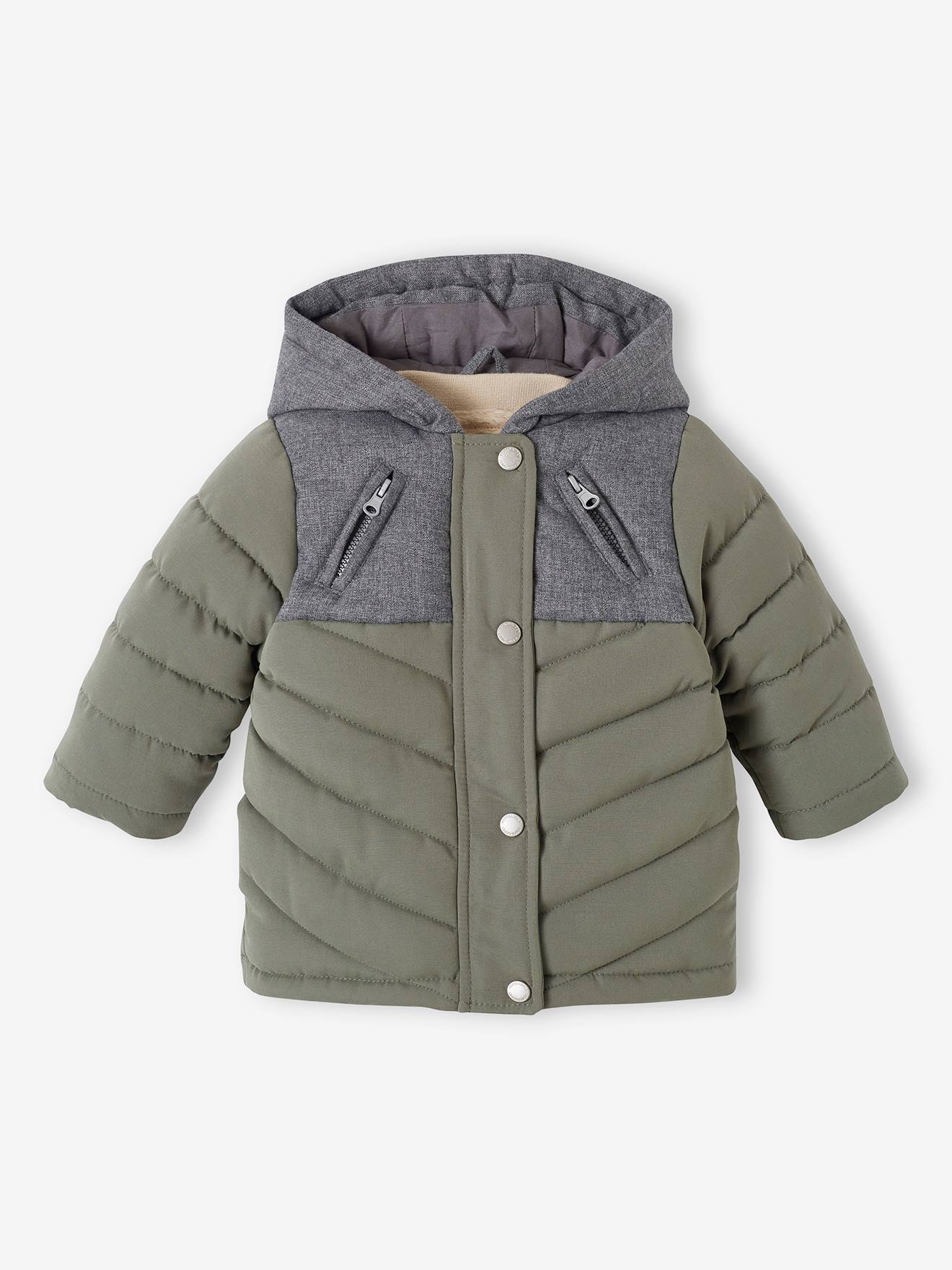 Parka 3 en 1 bébé garçon avec gilet amovible encre