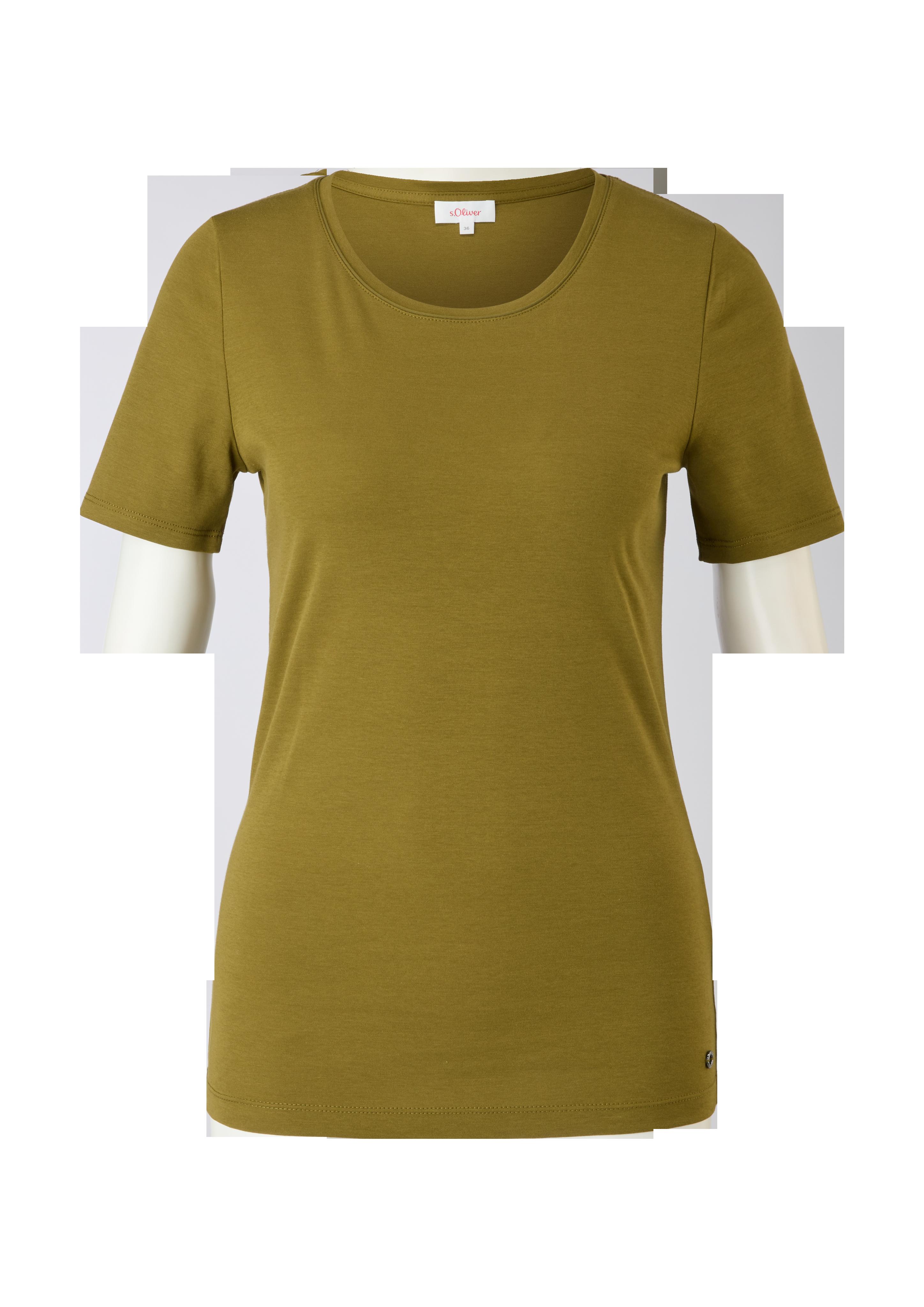 T-Shirt aus Interlockjersey  2122610-7734