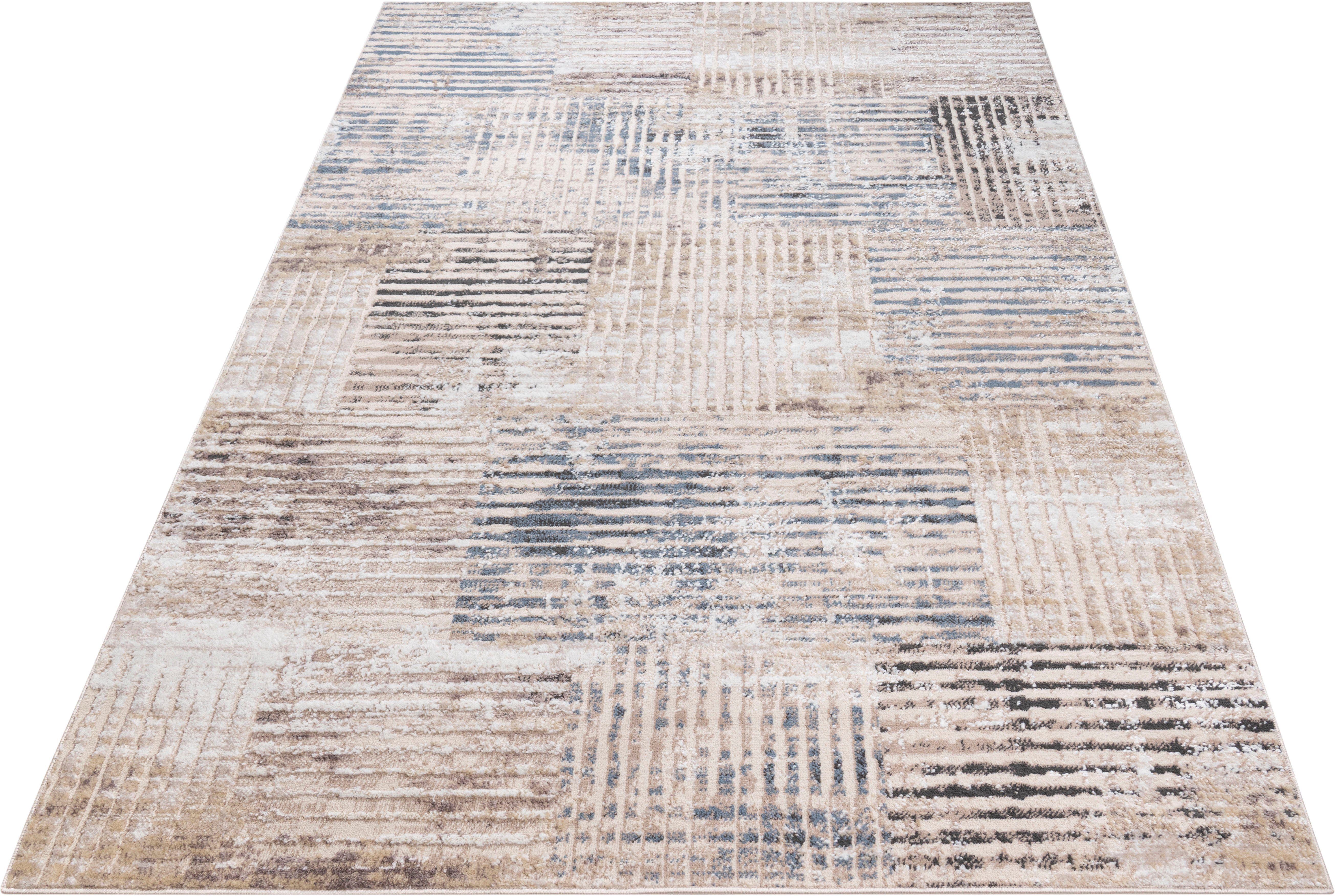 Teppich Talvi, Home affaire, rechteckig, Höhe: 8 mm, weiche Haptik, mehrfarbig