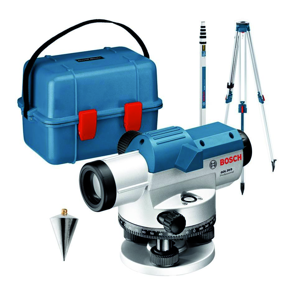 Bosch Blue 0601068402 GOL 20 D Optical leveler set