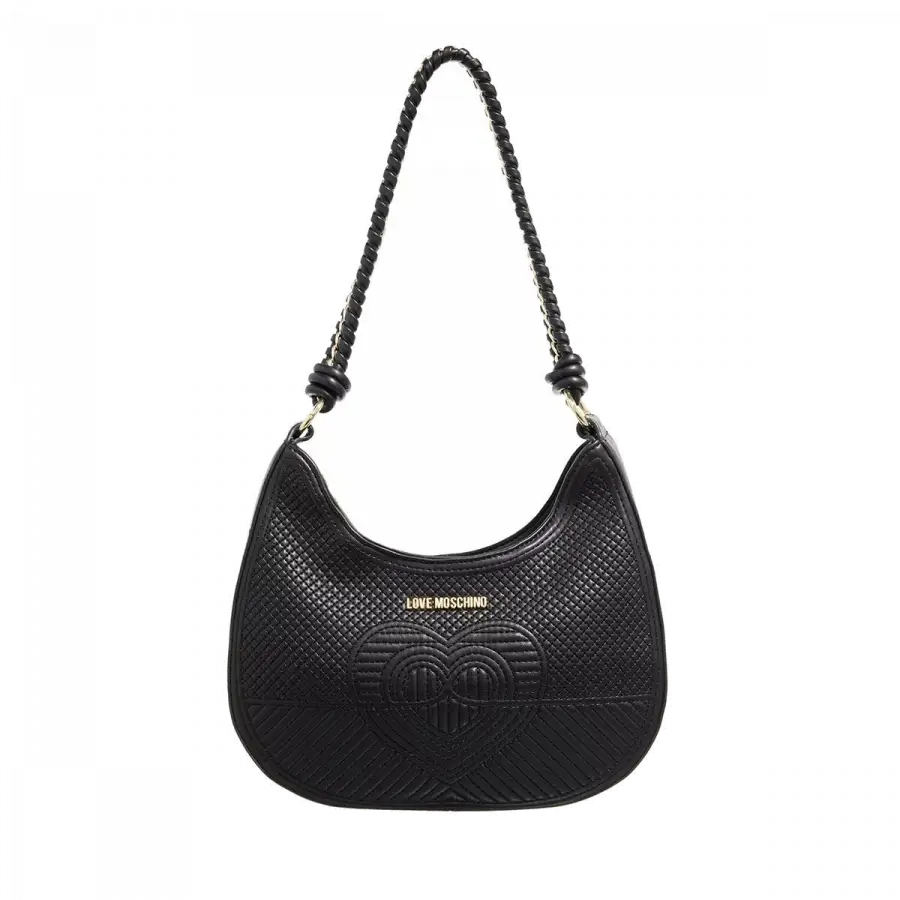 Love Moschino - Love Moschino Shoulder Bags Textil Black - schwarz