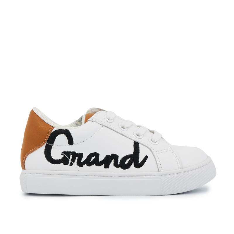 Baskets en cuir Mini Simone grand frère
