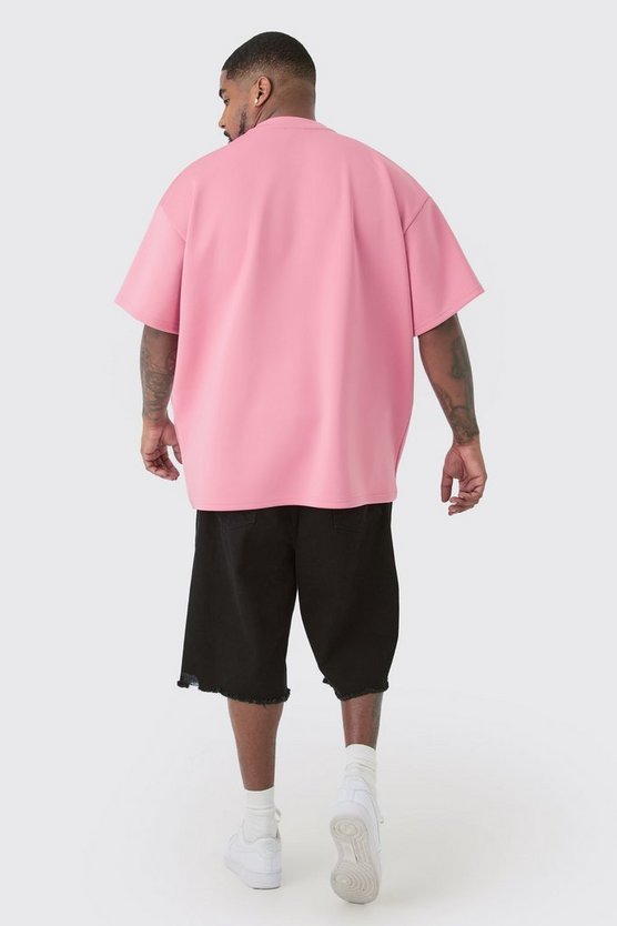 Plus Oversize Scuba T-Shirt