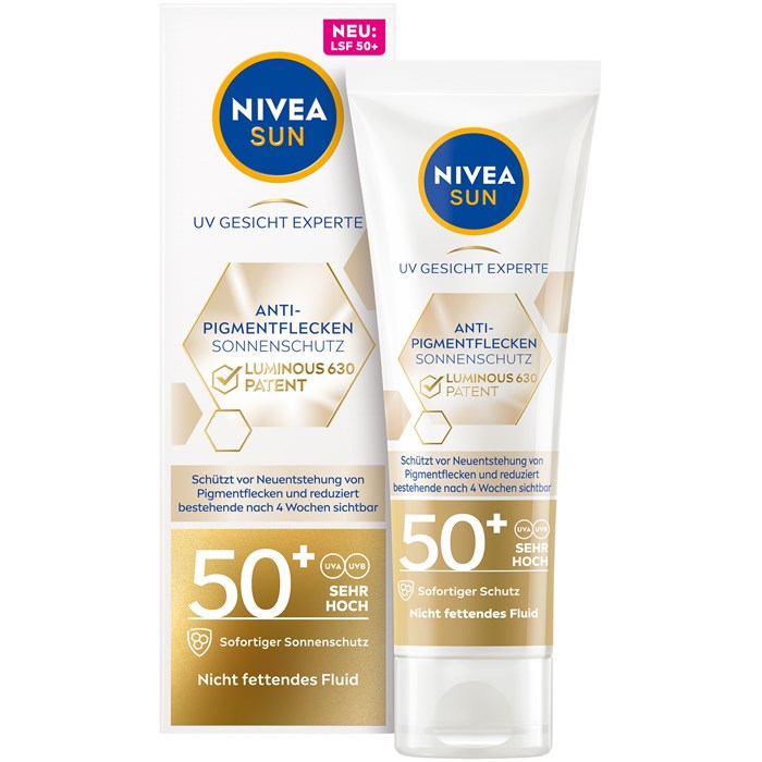 Anti-Pigmentflecken Sonnenschutz LSF50+