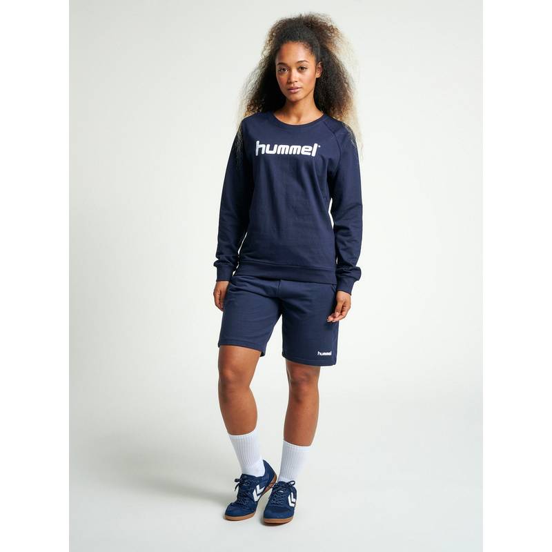 hummel HMLGO COTTON LOGO SWEATSHIRT WOMAN Sweatshirt Damen