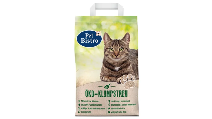 Pet Bistro Öko-Klumpstreu 8 l