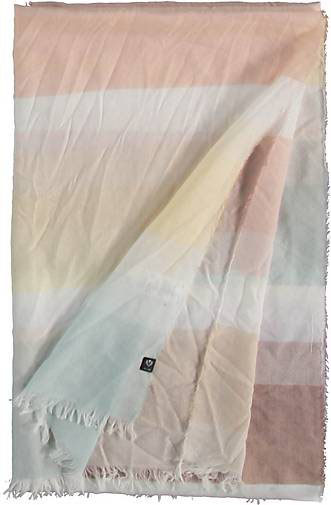 FRAAS Sustainability Edition - Gestreifte Stola mit Crinkle-Effekt