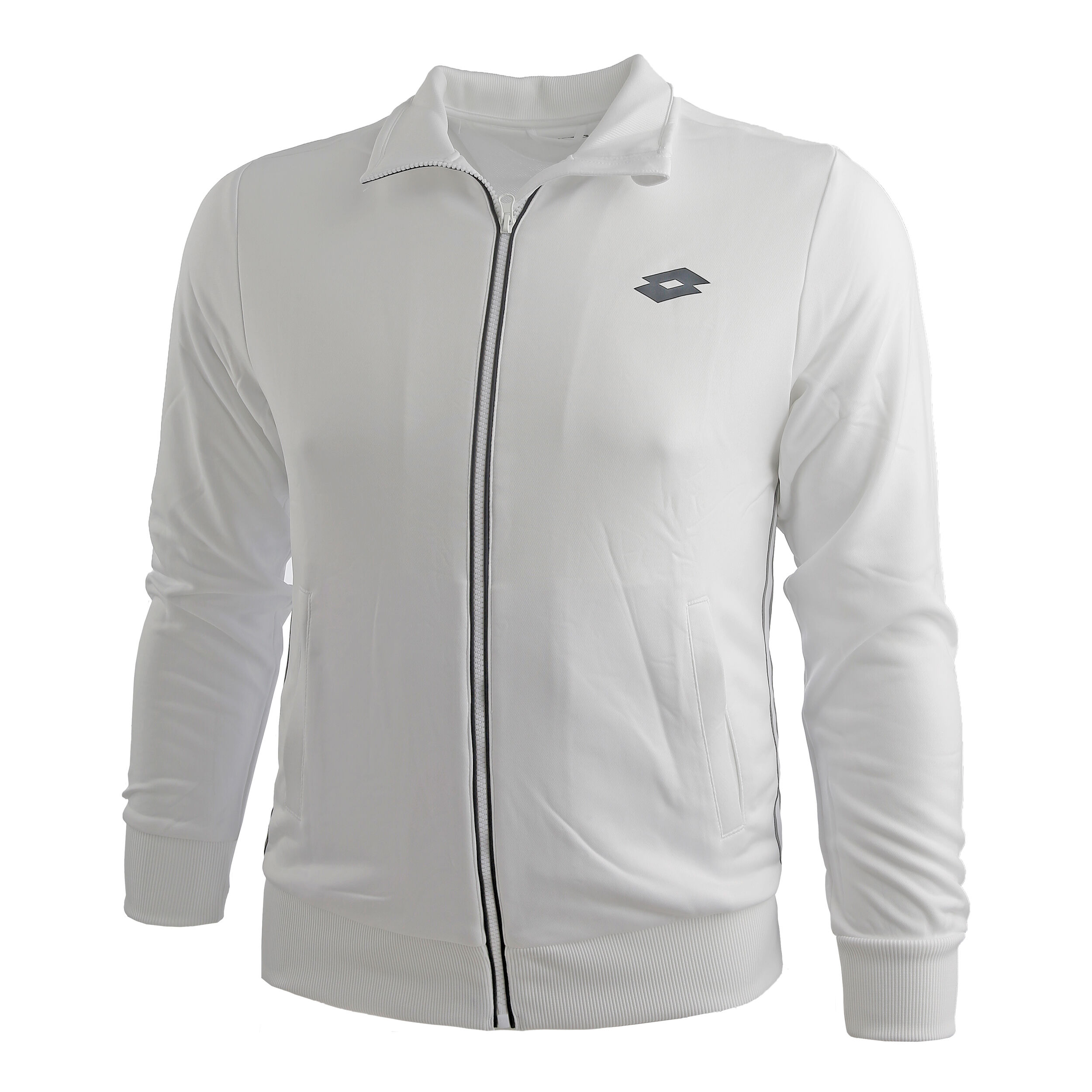 Teams PL Trainingsjacke Herren - Weiß, Dunkelgrau