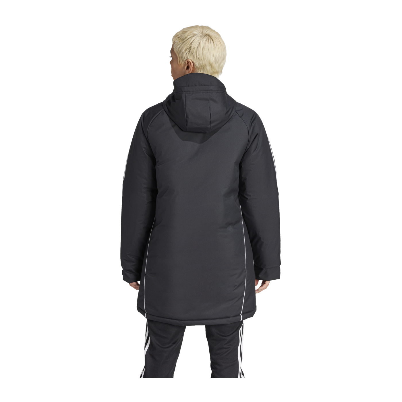 adidas Tiro 24 Kapuzenjacke Damen Schwarz