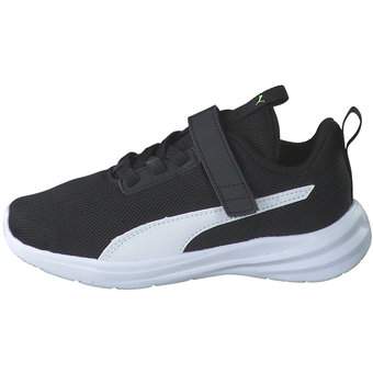 PUMA Rickie Runner AC+PS Indoor in schwarz