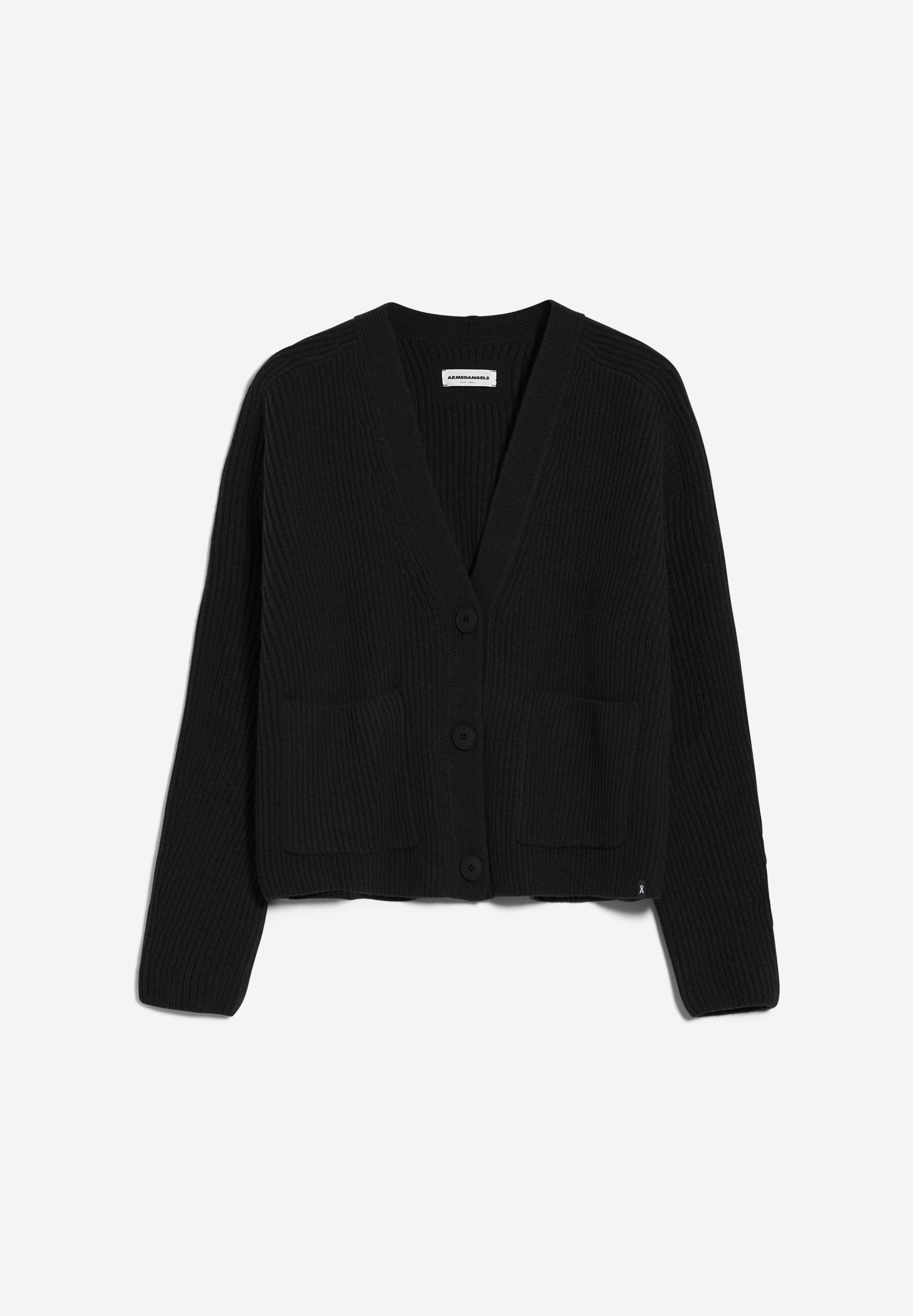 Cardigan Loose Fit aus Woll-Mix
