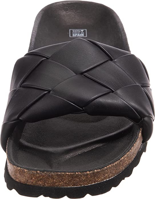VERBENAS Komfort Sandalen schwarz NEGRO