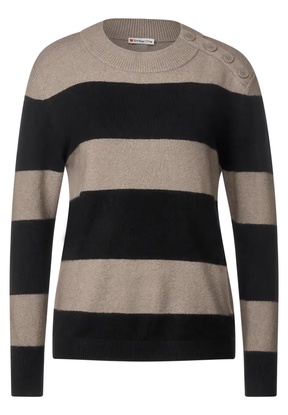 Street One Pullover mit Blockstreifen