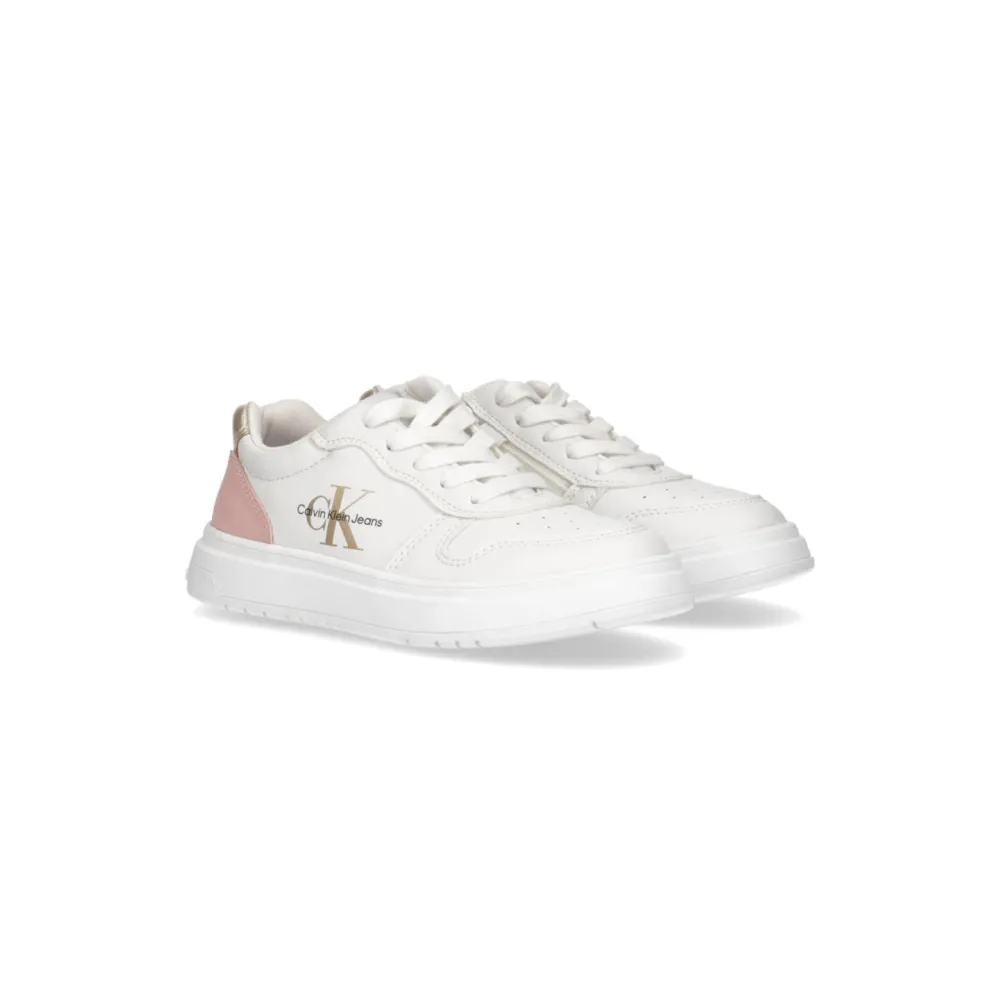 Calvin Klein Low Cut Lace Up V3A9-80179-1355-855 / weiss