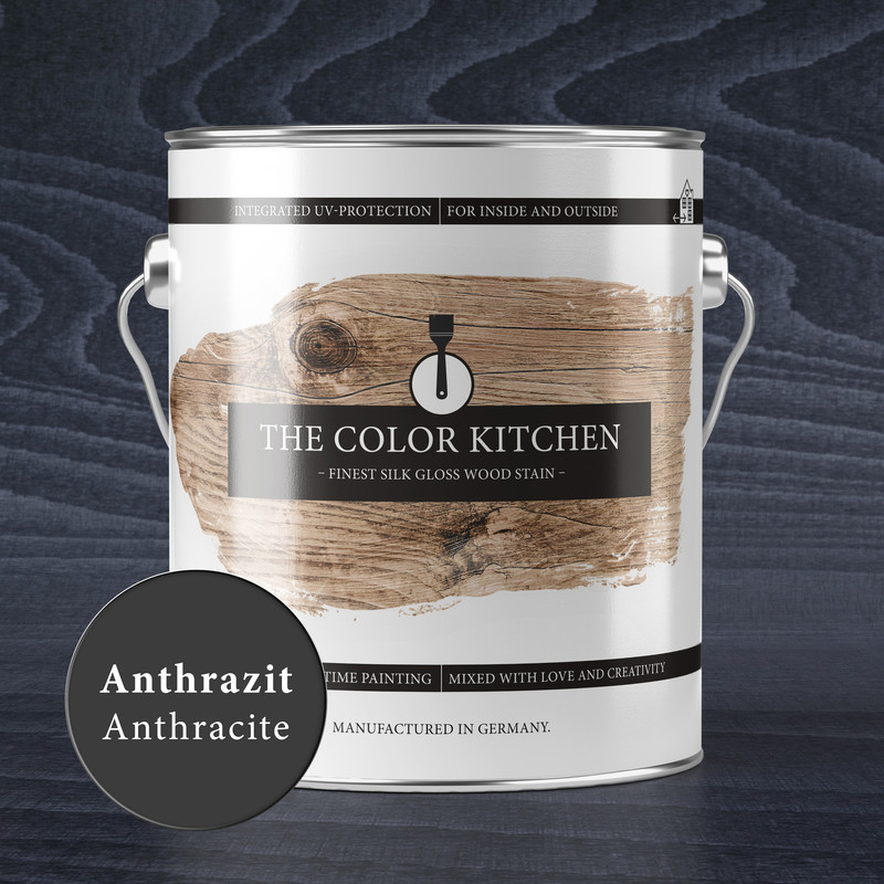 AS Creation A.S. Création - The Color Kitchen Holzlasur Anthrazitgrau 2,5L
