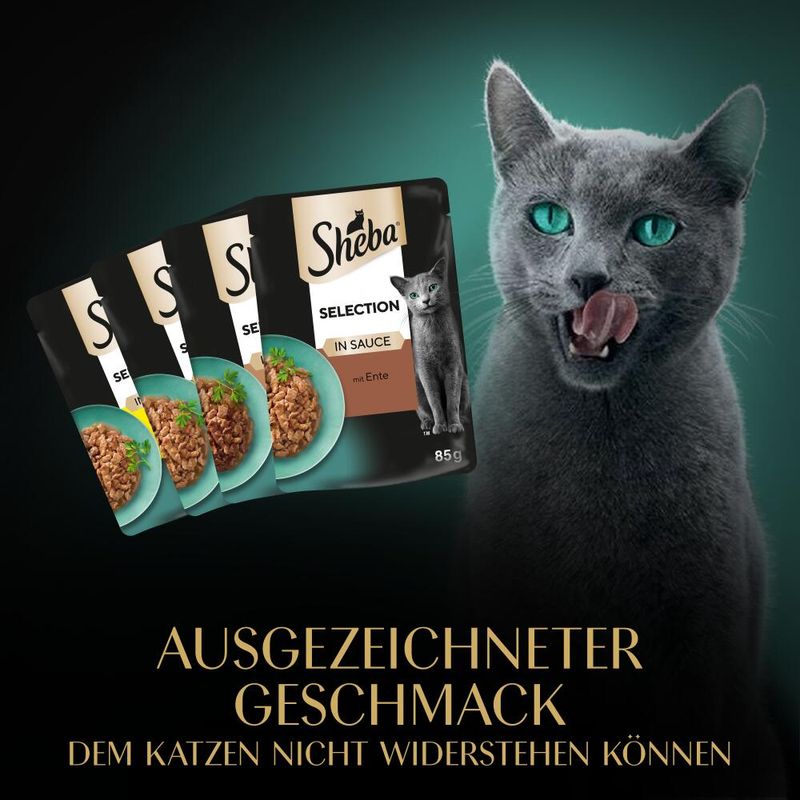 Megapack Sheba Varietäten Frischebeutel 24 x 85 g
