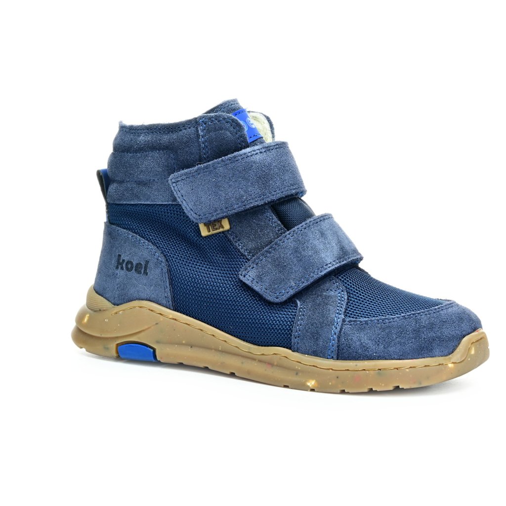 Koel4kids Silas Blue Winter-Barfußschuhe