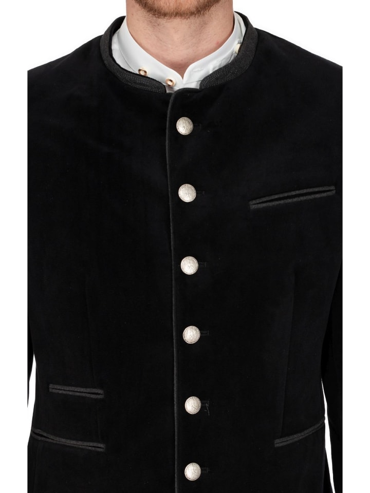 OS-Trachten Jacke 422000-4322 in schwarz günstig kaufen