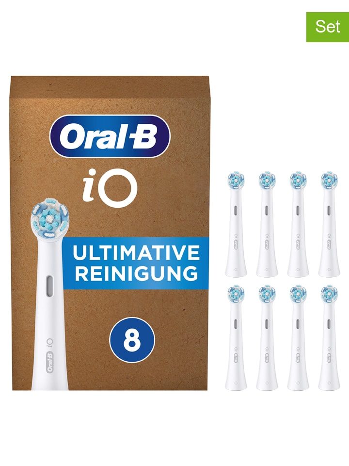 Oral-B 8er-Set: Ersatz-Bürstenköpfe 
