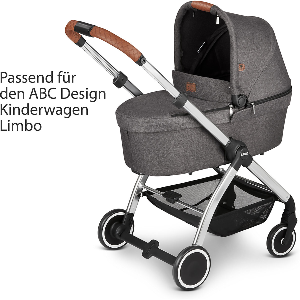 Kinderwagenaufsatz Limbo, Diamond asphalt