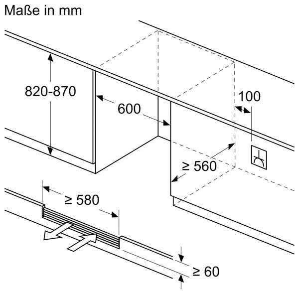 NEFF Getränkekühlschrank KU9213HG0, 81,8 cm hoch, 59,8 cm breit