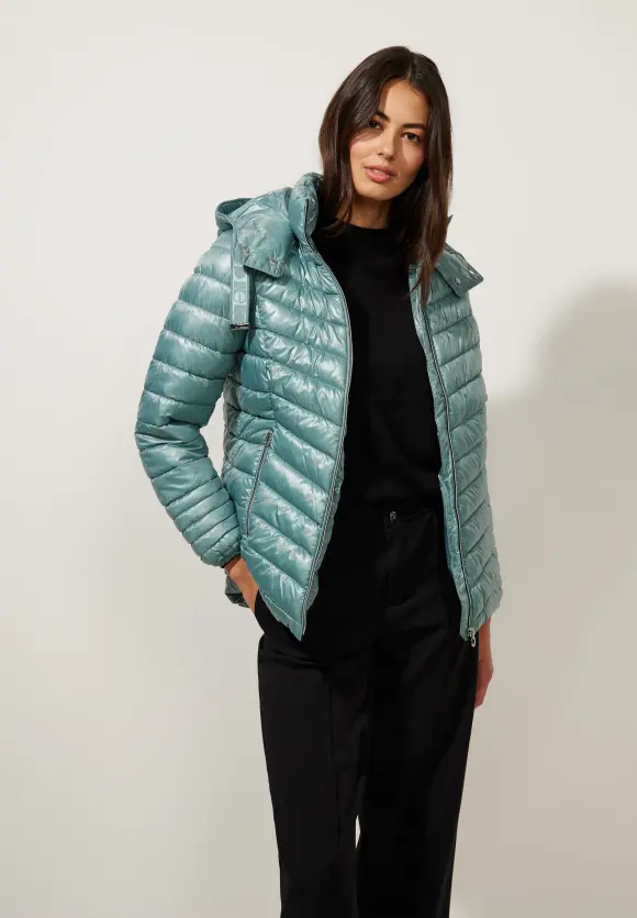 Street One Kurze Steppjacke mit Kapuze
