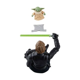 Star Wars: The Book of Boba Fett Vintage Collection Actionfiguren Luke Skywalker & Grogu 10 cm