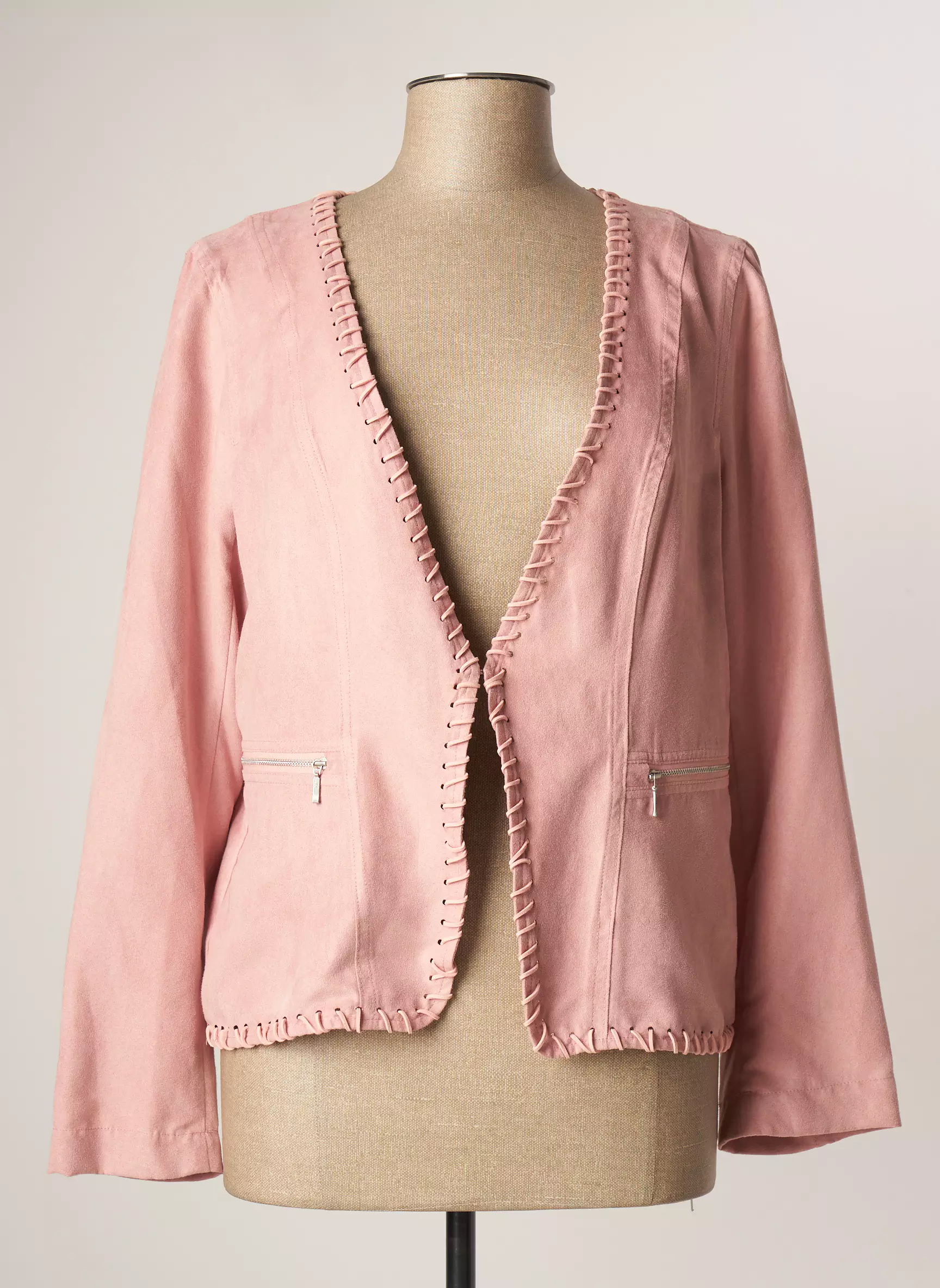 Fred Sabatier Vestecasual Femme couleur rose