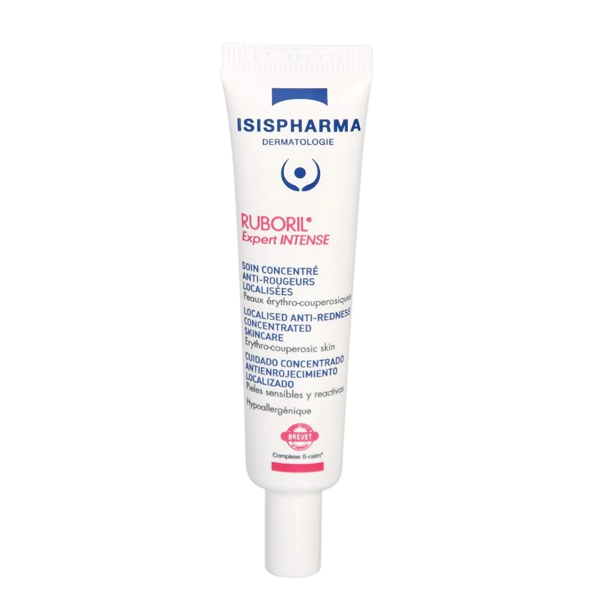 „Isispharma Ruboril Expert Intense“ – gelis-kremas odai, linkusiai į rožinę, 15 ml