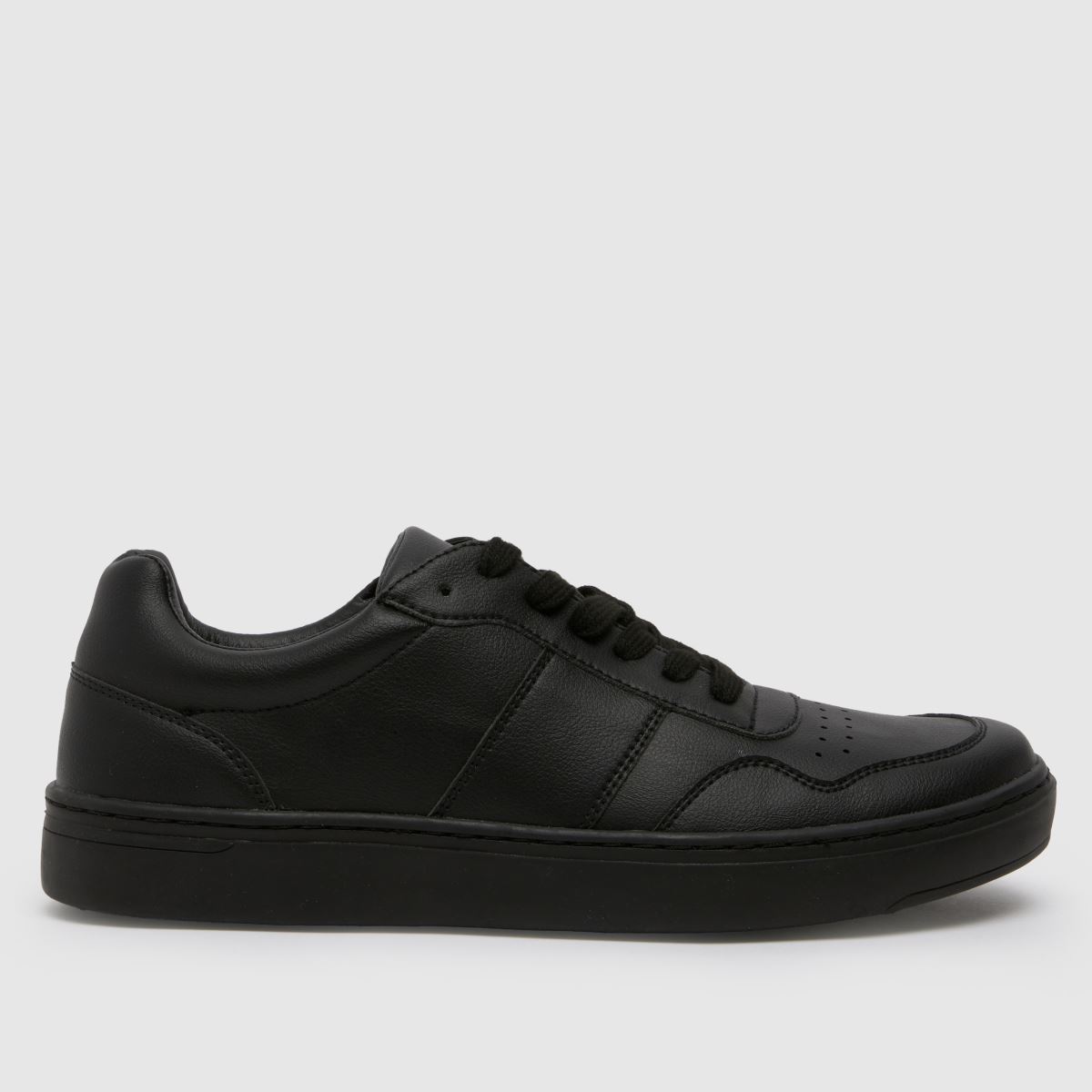 Schuh West csipkés sportcipő fekete színben