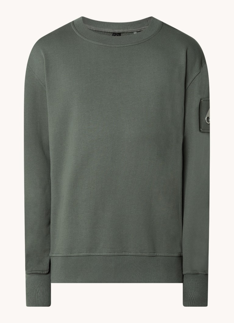 Pulover cu logo Moose Knuckles Hartsfield
