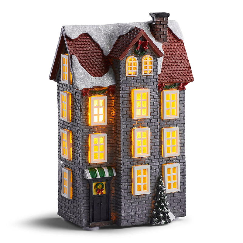 Home Dekorhus m/LED-lys