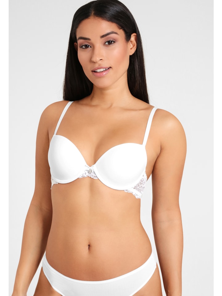 LASCANA Push-up-BH in weiß günstig kaufen