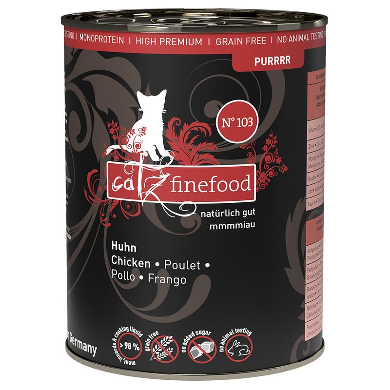 Sparpaket catz finefood Purrrr 12 x 400 g zu TOP-Preisen | bitiba