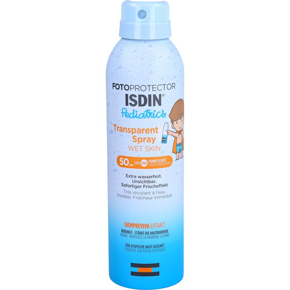 Fotoprotector Ped.Wet Skin Spray LSF 50